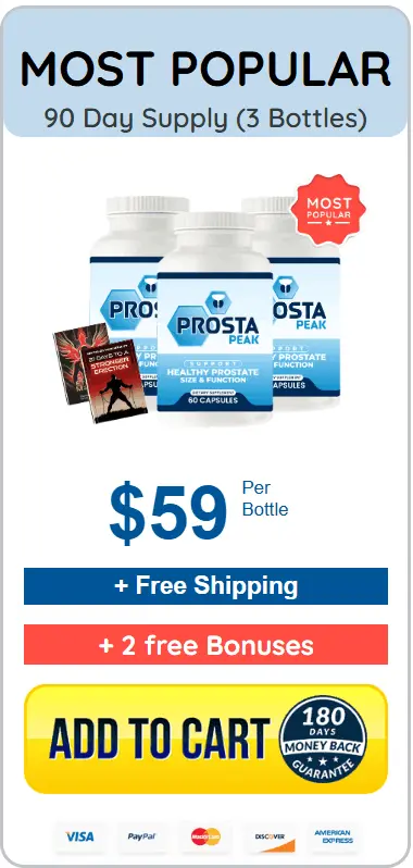 Prosta Peak 3 bottle pricing